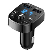 Car Hands-free Bluetooth-compaitable 5.0 FM Transmitter Car Kit MP3 Modulator Player Handsfree