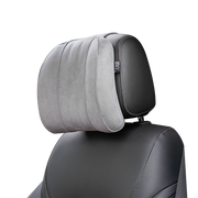 Forbell Car Headrest Neck Pillow Suede Fabric Car Neck Headrest Pillow Car Seat Pillow Rest Headrest Memory Foam Headrest